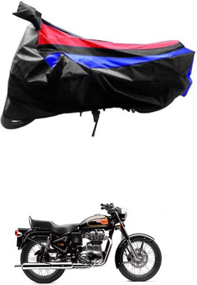JVG Waterproof Two Wheeler Cover for Royal Enfield(Electra, Red, Blue, Black)