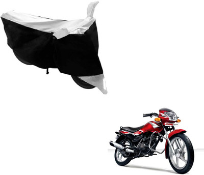 Flipkart SmartBuy Two Wheeler Cover for TVS(Star Sport, Black, White)