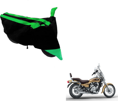 Flipkart SmartBuy Two Wheeler Cover for Bajaj(Avenger, Black, Green)