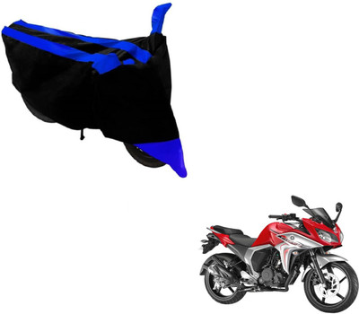 NIKS Two Wheeler Cover for Yamaha(Fazer, Black, Blue)