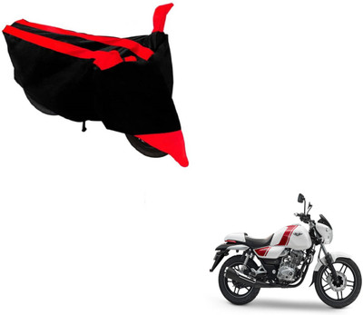 MOCKHE Two Wheeler Cover for Universal For Bike(Black, Red)