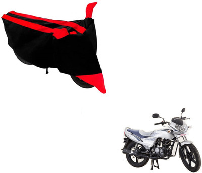 MOCKHE Two Wheeler Cover for LML(Freedom, Black, Red)