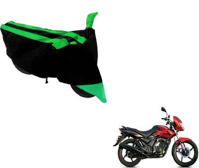 Flipkart SmartBuy Two Wheeler Cover for TVS(Flame, Black, Green)