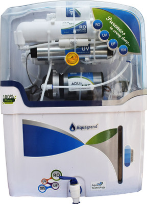 Aquagrand NYC Model ro + uv + uf + tds Water Purifier 12 L RO + UV + UF + TDS Water Purifier