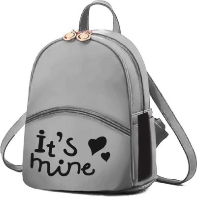 Bellina ITS MINE Gray 10 L Backpack(Grey)