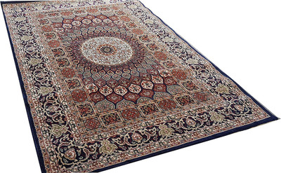 Farhan Carpet Multicolor Wool Carpet(6 ft,  X 9 ft, Rectangle)