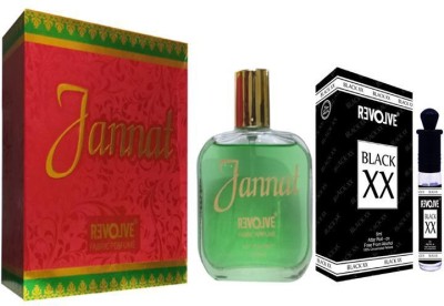 Revolve JANNAT PERFUME & BLACK XX ATTAR(2 Items in the set)