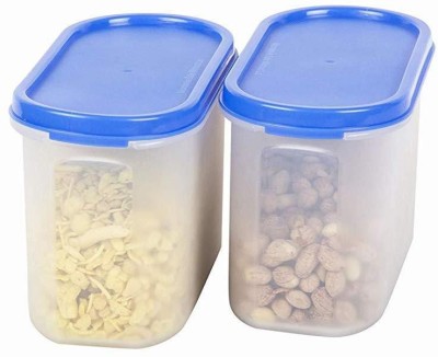 Cutting EDGE Plastic Grocery Container  - 1200 ml(Pack of 2, Blue)