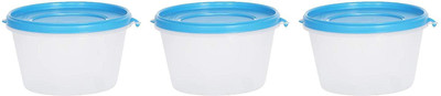 Cutting EDGE Plastic Grocery Container  - 750 ml(Pack of 3, Blue)