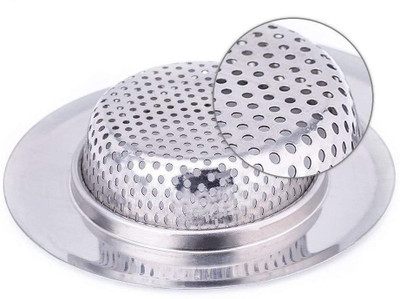 Wilson Kitchen Sink Stainless Steel Push Down Strainer(7 cm Set of 1)