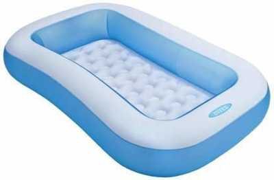Nihan Enterprises 5 ft Rectangular Bath Tub Inflatable Swimming Pool  (Blue) Inflatable Swimming Pool(Multicolor)
