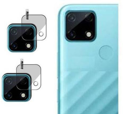 DAFFIN Back Camera Lens Glass Protector for Realme Narzo 30A(Pack of: 2)