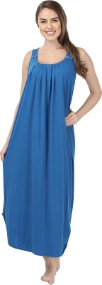 Blazon Women Nighty(Blue)