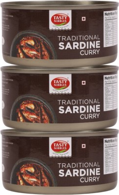 Tasty Nibbles TRADITIONAL SARDINE CURRY 185 X 3 555 g