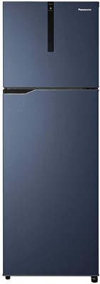 Panasonic 336 L Frost Free Double Door 3 Star Refrigerator (Deep ocean blue, NR-BG343VDA3)