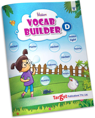 Blossom English Vocabulary Books For 6 To 10 Year Old Kids | Vocab Builder Part D | Compound Words, Homonyms, Rhyme Scheme, Kangaroo Words And Much More With Activities | Learn English Speaking And Writing(Paperback, Content Team at Target Publications)