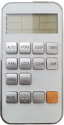 BhalTech VE- 109 AC Compatible for  AC York Remote Controller(White)