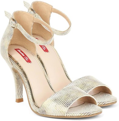 Bata Women Heels(Silver , 6)