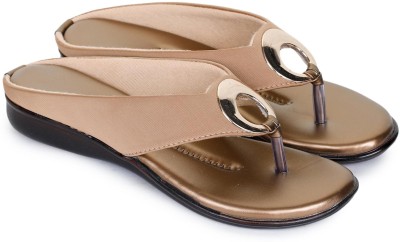 D-SNEAKERZ Women Flats(Copper , 6)