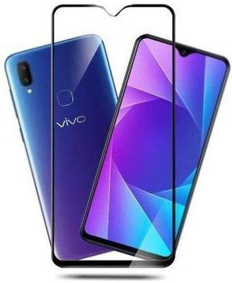 GDBUY Edge To Edge Tempered Glass for Vivo Y93(Pack of 1)