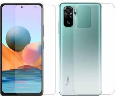 Firstkart Front and Back Tempered Glass for Redmi Note 10(Pack of 2)