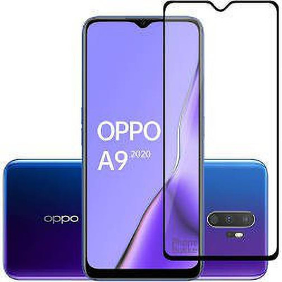 VPrime Edge To Edge Tempered Glass for LUXURY:-Oppo A9(2020)(Pack of 1)