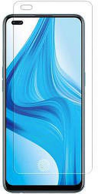 VPrime Edge To Edge Tempered Glass for LUXURY:-Oppo reno 4 F(Pack of 1)