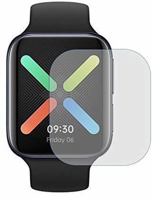 Msons Screen Guard for Oppo Watch (41mm case) | Full Glue Screen Protector Accessory Full Coverage Clear Film With Case Friendly(Pack of 1)