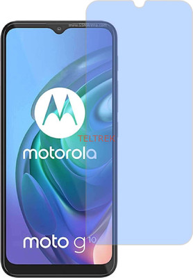 TELTREK Tempered Glass Guard for MOTO G10 (Impossible AntiBlue Light)(Pack of 1)
