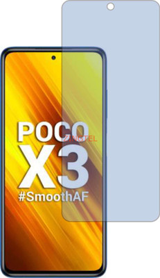 ZINGTEL Tempered Glass Guard for XIAOMI MI POCO X3 NFC (Impossible AntiBlue Light)(Pack of 1)