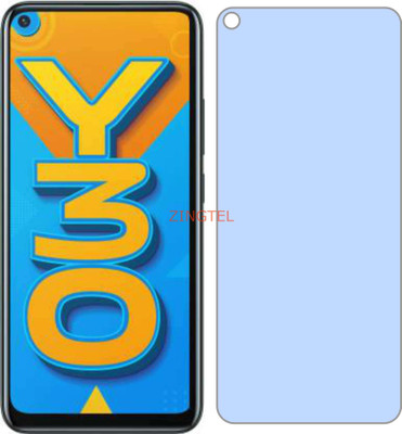 ZINGTEL Tempered Glass Guard for VIVO Y30 (Impossible AntiBlue Light)(Pack of 1)
