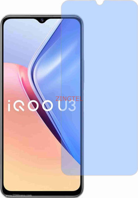 ZINGTEL Tempered Glass Guard for VIVO IQOO U3 (Impossible AntiBlue Light)(Pack of 1)