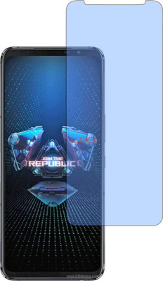 TELTREK Tempered Glass Guard for ROG PHONE 5 ULTIMATE (Impossible AntiBlue Light)(Pack of 1)