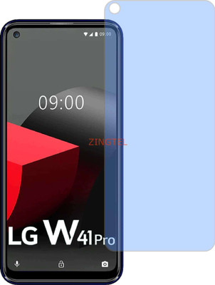 ZINGTEL Tempered Glass Guard for LG W41 (Impossible AntiBlue Light)(Pack of 1)