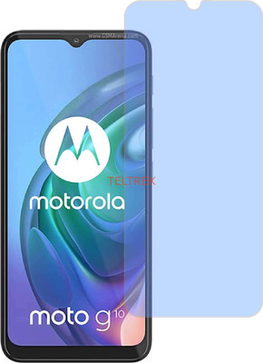 TELTREK Tempered Glass Guard for MOTOROLA MOTO G10 POWER (Impossible AntiBlue Light)(Pack of 1)