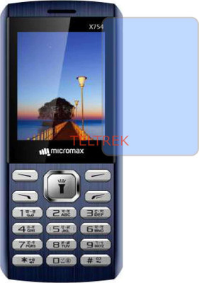TELTREK Tempered Glass Guard for MICROMAX X754 (Impossible AntiBlue Light)(Pack of 1)