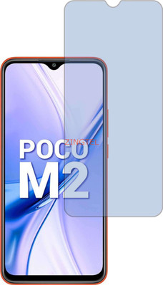 ZINGTEL Tempered Glass Guard for XIAOMI POCO M2 (Impossible AntiBlue Light)(Pack of 1)
