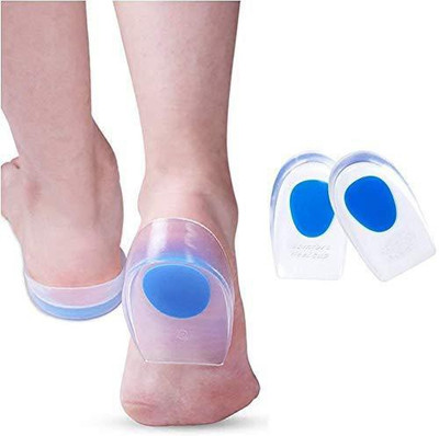 TrendCart Shoe Sandal Boots Gel Pads Silicon Pad Ankle Pain Support Pad for Men-Women Ankle Support(Multicolor)
