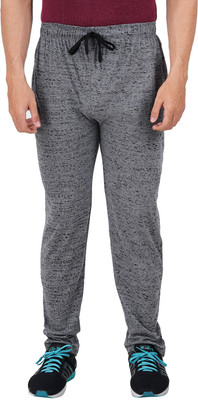 FEEL TRACK Printed Men Grey Track Pants