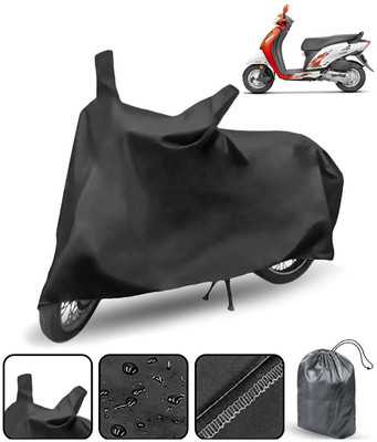 APNEK Waterproof Two Wheeler Cover for Honda(Activa i, Black)