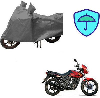 Atulit enterprises Waterproof Two Wheeler Cover for TVS(Flame DS 125, Grey)