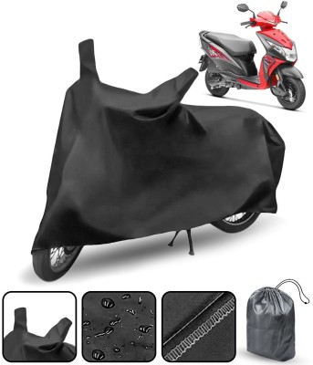 AutoRetail Waterproof Two Wheeler Cover for Honda(Dio, Black)