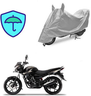 Feel heaven Two Wheeler Cover for Bajaj(Discover 150 s, Silver)