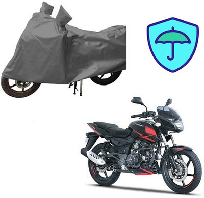 RPSENTTERPR Waterproof Two Wheeler Cover for Bajaj(Pulsar 180 DTS-i, Grey)