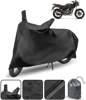 THE REAL ARV Waterproof Two Wheeler Cover for Bajaj(Pulsar 150 DTS-i, Black)