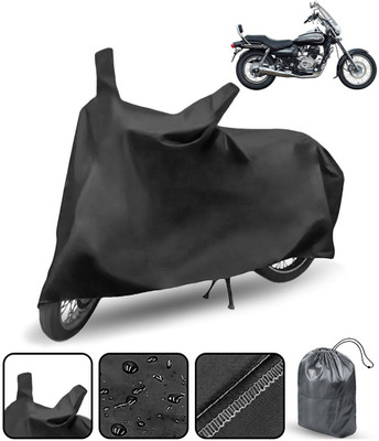 APNEK Waterproof Two Wheeler Cover for Bajaj(Avenger 220 Cruise, Black)