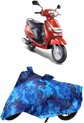 BIKECOVER Two Wheeler Cover for Mahindra(Duro, Blue)