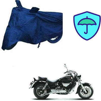 RPSENTTERPR Waterproof Two Wheeler Cover for Hyosung(ST7, Blue)