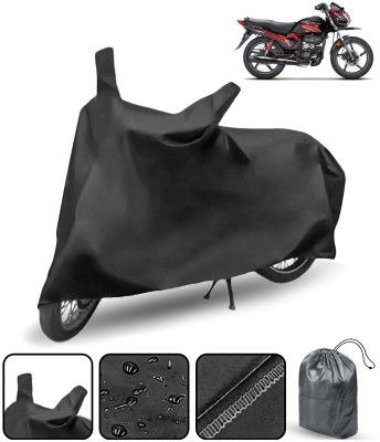 APNEK Waterproof Two Wheeler Cover for Hero(Passion Xpro, Black)