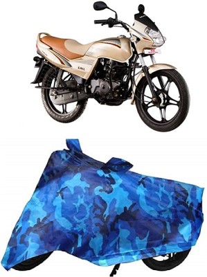 BIKECOVER Two Wheeler Cover for LML(Freedom, Blue, Black)